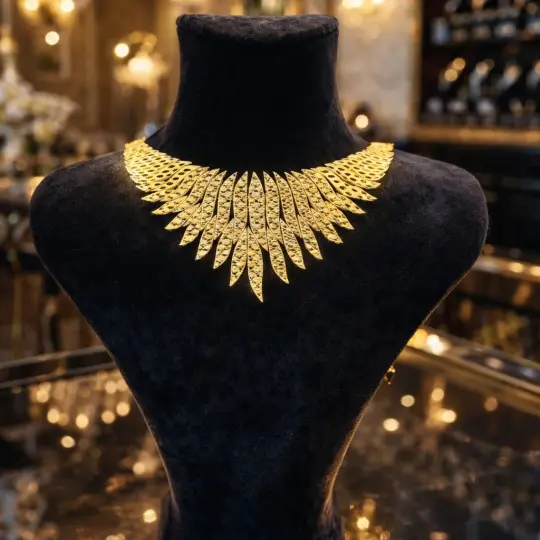 Feather collar collection